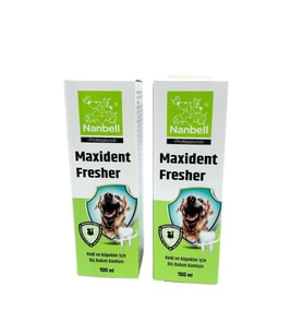 2 Kutu Maxident Fresher Kedi ve Köpekler İçin Diş Bakım Spreyi 100 ml 