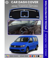 VOLKSWAGEN CADDY (2015-2021) Torpido Örtüsü Ön Göğüs Koruma Torpido Koruma Tam Uyum Çatlamayı Önler