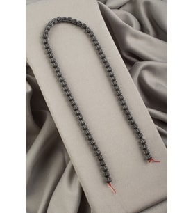 Hematit Doğal Taş Mat Gri 6x6mm Dizi [AA]