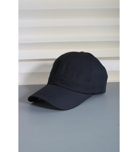 Cappello Siyah Spor Şapka Unisex Arkası Cırtlı Ayarlanabilir 24SAPKADUZ