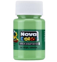 NOVA COLOR YEŞİL RENK AKRİLİK BOYA 30 ML