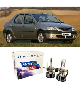 Dacia Logan Sis Led Xenon Kısa Far Ampulü H11 Mono Yeni Seri Beyaz
