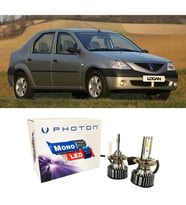 Dacia Logan Sis Led Xenon Kısa Far Ampulü H11 Mono Yeni Seri Beyaz