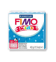 Staedtler Fimo Kids Yumuşak Polimer Kil 42 gr 312 Yaldızlı Mavi 