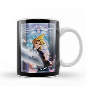 FF15 Noctis Splatter Fantasy Kupa Bardak Porselen