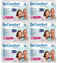 Dr.Comfort Yetişkin Hasta Bezi Bel Bantlı Tekstil Yüzeyli S - Küçük - Small 180 Adet (6PK*30)