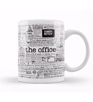 A Visual Representation Of The Office Graphic Kupa Bardak Porselen