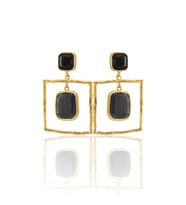 Kadir Jewellery 22 Ayar Altın Kaplama Kadın Sallantılı Küpe -El İşçiliği Ve Hipoalerjenik Küpe