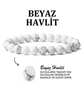 Alnis Atelier Havlit Doğal taş Bileklik