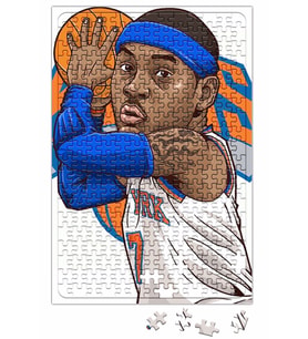 Carmelo Anthony New York Knicks Puzzle 240 Parça Yapboz