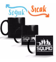 SQUAD V2 Sihirli Kupa Bardak Porselen