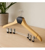 Ahşap Maşalı Etek Askısı - 3'lü Set