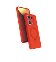 Xiaomi Redmi Note 13 Pro 4g Regal Magsafe Standlı Kapak - Turuncu