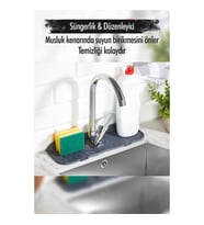 Silikon Lavabo Matı (13*36 CM) (Antrasit)