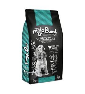 MOJO BLACK KUZU ETLI YAVRU KÖPEK MAMASI 15KG