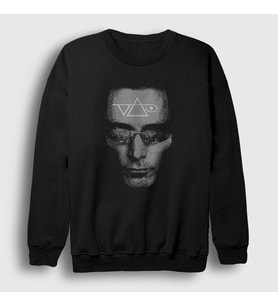 Presmono Unisex Siyah Gitarist Hediye Steve Vai Sweatshirt 548651tt