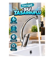 Su Tasarruflu Musluk Başlığı Dayanıklı Kaplama ve Akış Kontrolü