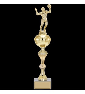 ODAK KUPA - Figürlü Kupalar - Voleybol Erkek Figürlü Kupalar FG-061 C - 46 cm
