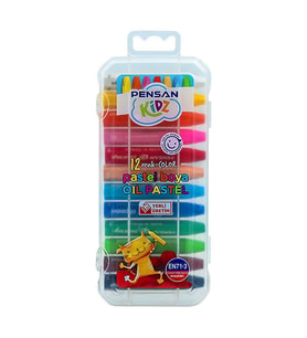Pensan Kidz Pratik Kutulu Pastel Boya 12 Renk 