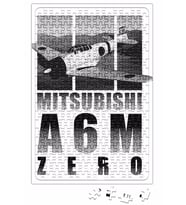 Mitsubishi A6M Zero Puzzle 240 Parça Yapboz