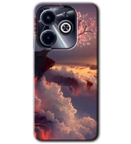 İnfinix Hot 40i Kılıf HD Desen Baskılı Kılıf - Uçurumdaki Hayat
