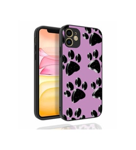Apple iPhone 11 Uyumlu Kılıf Desenli Kamera Korumalı Parlak Zore Nora Kapak (Model 3)