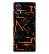 Xiaomi 12 Lite Kılıf Silikon Desen Özel Seri Zigzaglar 1651