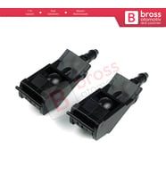 BSP1047 VW Golf Jetta Bora MK4 Passat B5 Polo Seat Skoda için Ön Cam Su Fıskiye Meme Seti 6E0955985
