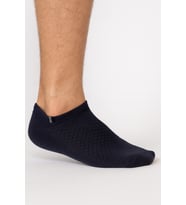Plus Scorpion Erkek Pamuklu Sneaker Çorap 3’lü Paket – 40-44 Numara – Mavi / Gri / Yeşil – Nefes Ala (Mavi)