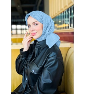 İpek Koton Jakar Eşarp - 8932982-926