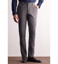 Antrasit Yan Cep Düz Paça Pamuklu Comfort Fit Chino Casual Pantolon 1003255166