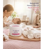 Bebek Pişik Kremi Çinko Oksit Ve Lanolin İçerikli Bariyer Krem Yoğun Onarıcı Cilt Bakım Kremi
