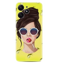 Xiaomi Poco M6 Pro 5G Kılıf Desenli Silikon Lollipop Woman 1416