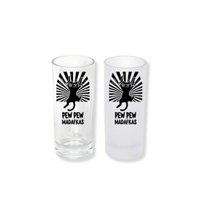 Ghostbastır Design Kedili Buzlu / Buzsuz Seçenekli Rakı Bardağı – 1 Adet Şık Sunum Bardağı 0139