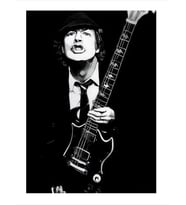 Angus Young Ac Dc Model Mdf tablo