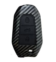 Peugeot 208 308 508 2008 3008 5008 Rifter Karbon Anahtar Koruma Kılıfı Sustasız Siyah Renk (Standart)