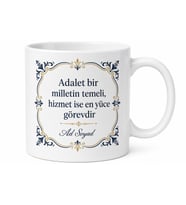 İsme Özel Vali Temalı Baskılı Kupa Bardak Hediye Özel Tasarım
