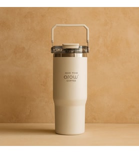 Arow Termos Kupa Matara 750ML Beyaz