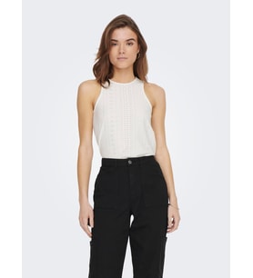 Only Kadın Sıfır Kollu Bluz - 15289684 (Turuncu)