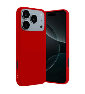 iPhone 17 Pro First Silikon - Kırmızı
