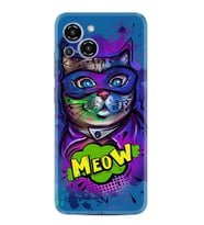 Reeder S23 Max Pro Kılıf Silikon Desen Özel Seri Super Meow 1715