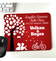 Kişiye Özel Kişiye Özel Sevgililer Günü Temalı Mousepad