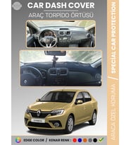 RENAULT SYMBOL 3 SAKLAMA GÖZSÜZ (2013-2021) Torpido Örtüsü Ön Göğüs Halı Torpido Koruma Tam Uyum