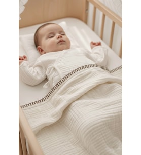 %100 Pamuk Multimüslin Bebek Battaniyesi 100x100 cm Dört Mevsim Anti-Al