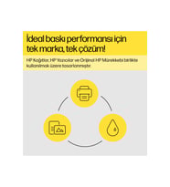 HP uyumlu 653 3ym75ae / 3ym74ae Avantaj Paket Orjinal Kartuş / Deskjet 6075 / 6475