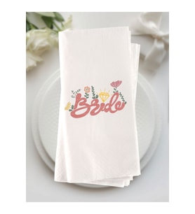 Bride baskılı peçete 20 Adet