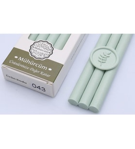 Mühür Mumu Çubuk 11mmx120mm 10 lu Paket Model: 43 SU YEŞİLİ