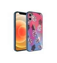 Apple iPhone 11 Uyumlu Kılıf Kamera Korumalı Desenli Sert Silikon Zore Epoksi Kapak (Model 3)