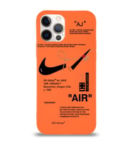 Apple iPhone 12 Pro Max Uyumlu Lansman Kılıf Sneakers Tasarımlı Altı Kapalı İçi Kadife Kaplı  Kapak (Şeffaf)