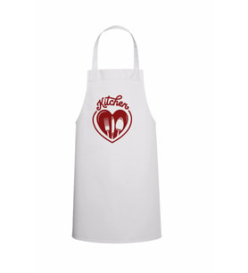 Kitchen Özel Baskılı Chef Mutfak Önlüğü